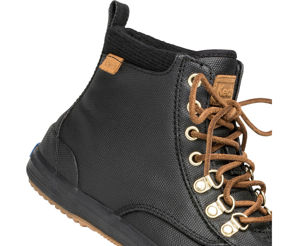 Botas Keds Mujer Negras - Scout Water-Resistant W/ Thinsulate™ - 189-YCQSUA